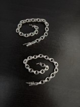 Chrome Hearts Classic Retro Letter Diamond Bracelet