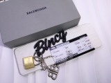 Balenciaga Fashion Multi Element Pendant Keychain Bag Pendant