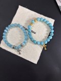 Chrome Hearts Retro Multi Element Blue Cat Eye Bracelet Bracelet