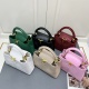 Louis Vuitton Classic LV Letter Lizard Leather Mini Handbag Size:27 x 18 x 9 CM