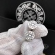 Chrome Hearts Unisex Retro Cross Flower Earrings