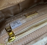 Prada New Classic Embroidered Logo Lafite Straw Camera Bag Size: 20x12x8 CM