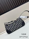Dior New Classic Logo Mini Handbag Crossover Bag Size: 26x 12 x 7 CM