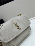 Yves Saint Laurent New Sheepskin Mini Handbag Chain Bag Size: 19x13x5 CM