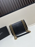 Yves Saint Laurent New Sheepskin Mini Handbag Chain Bag Size: 19x13x5 CM