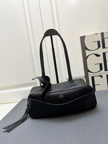 Balenciag New Fashion Versatile Bowling Bag Underarm Bag Size: 31 x12x12 CM