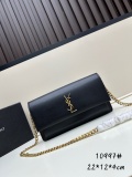 Yves Saint Laurent New Classic Chain Bag Crossbody Bag Bag Size: 22x12x4 CM