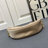 Prada New Versatile Nylon Underarm Bag Chain Bag Size: 30X13.5X6 CM