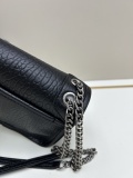 Yves Saint Laurent New Sheepskin Mini Handbag Chain Bag Size: 19x13x5 CM