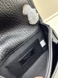 Yves Saint Laurent New Sheepskin Mini Handbag Chain Bag Size: 19x13x5 CM