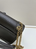 Yves Saint Laurent New Sheepskin Mini Handbag Chain Bag Size: 19x13x5 CM
