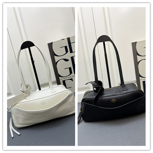 Balenciag New Fashion Versatile Bowling Bag Underarm Bag Size: 31 x12x12 CM