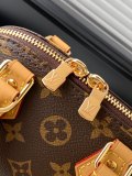 Louis Vuitton Classic Logo Mini Shell Bag Crossbody Bag Size: 18 x 12 x 8 CM