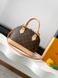 Louis Vuitton New Classic Versatile Vintage Handbag Crossbody Bag Size: 25 x 19 x 12 CM