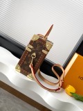 Louis Vuitton New Classic Vintage Hardbox Handbag Crossbody Bag