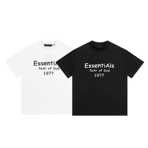 Fear of God New Personalized Logo Short Sleeve Unisex Loose Casual T-shirt