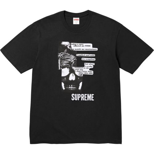 Supreme Fashion Personality ANATOMY Printed T-shirt Unisex Casual Loose Short Sleeve
