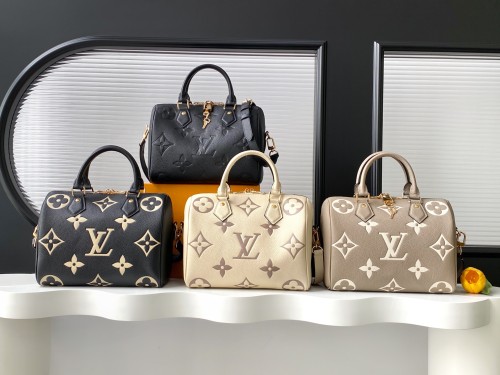 Louis Vuitton New Classic Versatile Embossed Logo Handbag Crossbody Bag Size: 25 x 19 x 15 CM