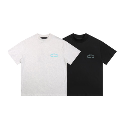 Fear of God Classic Small Logo Printed Short Sleeve Couple Loose Casual T-shirt