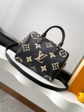 Louis Vuitton New Classic Versatile Embossed Logo Handbag Crossbody Bag Size: 25 x 19 x 15 CM