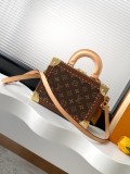 Louis Vuitton New Classic Vintage Hardbox Handbag Crossbody Bag