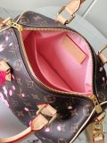 Louis Vuitton Fashion Logo Cherry Blossom Handbag Crossbody Bag