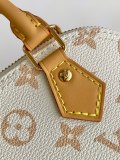 Louis Vuitton Classic Logo Mini Shell Bag Crossbody Bag Size: 18 x 12 x 8 CM