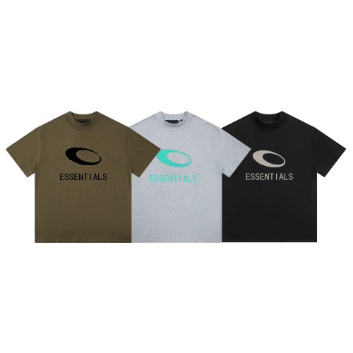 Fear of God Classic Logo Short Sleeve Unisex Loose Casual T-shirt