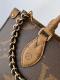 Louis Vuitton New Classic Logo Handbag Chain Crossbody Bag Size: 13 x 10 x 25 CM