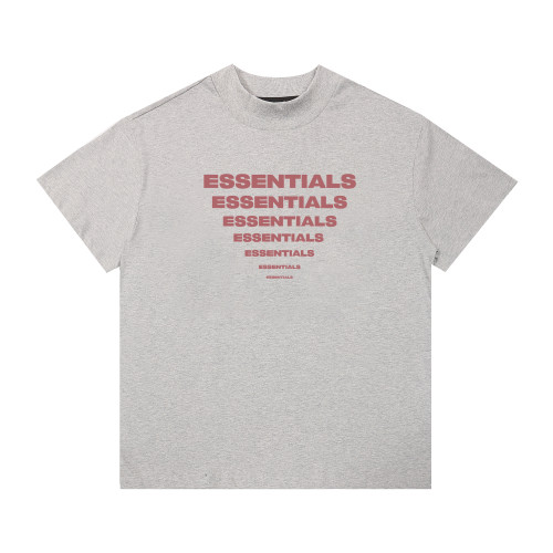 Fear of God Classic Logo Printed Short Sleeve Couple Loose Casual T-shirt