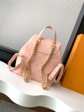 Louis Vuitton New Classic Logo Flip Chain Backpack Size: 20x 22 x 14 CM