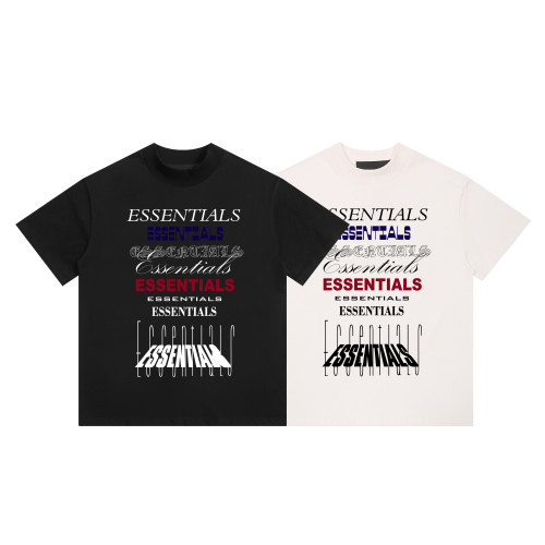 Fear of God Personalized Logo Printed Short Sleeve Unisex Loose Casual T-shirt