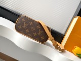 Louis Vuitton Classic Logo Mini Shell Bag Crossbody Bag Size: 18 x 12 x 8 CM