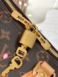 Louis Vuitton Fashion Logo Cherry Blossom Handbag Crossbody Bag