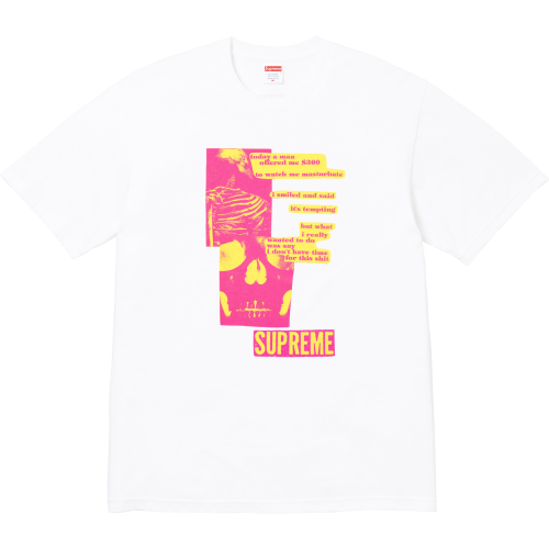 Supreme Fashion Personality ANATOMY Printed T-shirt Unisex Casual Loose Short Sleeve