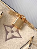 Louis Vuitton New Classic Versatile Embossed Logo Handbag Crossbody Bag Size: 25 x 19 x 15 CM