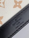 Louis Vuitton Classic Logo Mini Shell Bag Crossbody Bag Size: 18 x 12 x 8 CM