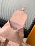 Louis Vuitton New Classic Logo Flip Chain Backpack Size: 20x 22 x 14 CM