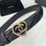 Chanel New Fashion Double Sided Sheepskin Belt 40MM