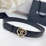 Chanel New Fashion Double Sided Sheepskin Belt 40MM