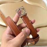 Loewe Fashion Versatile Logo Letter Belt 20MM