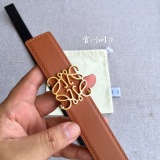 Loewe Fashion Versatile Logo Letter Belt 32MM