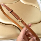 Loewe Fashion Versatile Logo Letter Belt 15MM