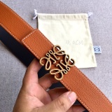 Loewe Fashion Versatile Logo Letter Belt 40MM