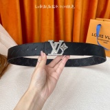 Louis Vuitton New Classic Embossed Logo Belt 40MM