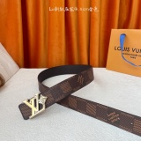 Louis Vuitton New Classic Embossed Logo Belt 40MM