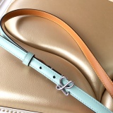 Loewe Fashion Versatile Logo Letter Belt 15MM