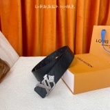 Louis Vuitton New Classic Embossed Logo Belt 40MM