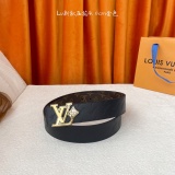 Louis Vuitton New Classic Embossed Logo Belt 40MM