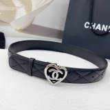 Chanel New Fashion Double Sided Sheepskin Belt 40MM